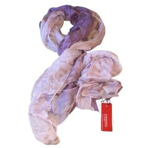 🌹NWT:STORY OF SHANGHAI 100% MULBERRY SILK SCARF